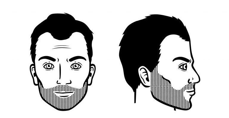 Barbe de 10 jours - Coupe de cheveux homme