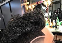 FauxHawk Désordonné + Dégradé Hi-Lo  - Coupe de cheveux homme