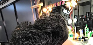 FauxHawk Désordonné + Dégradé Hi-Lo  - Coupe de cheveux homme