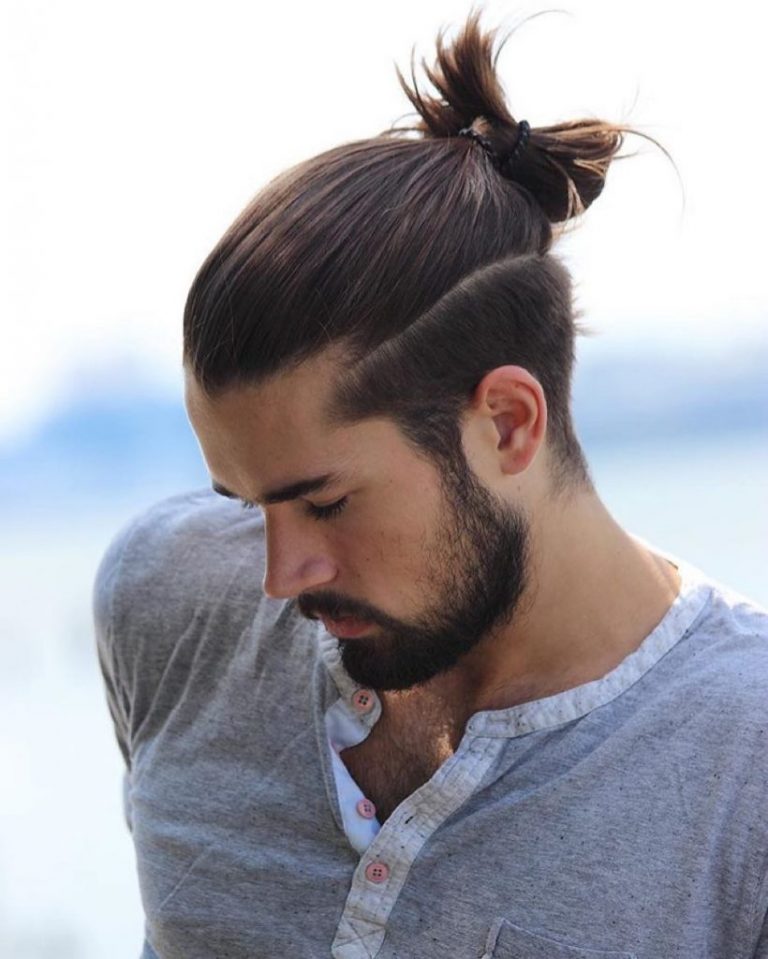 Man bun - Coupe de cheveux homme