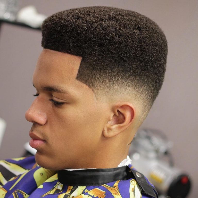 Petit Afro + Dégradé Burst