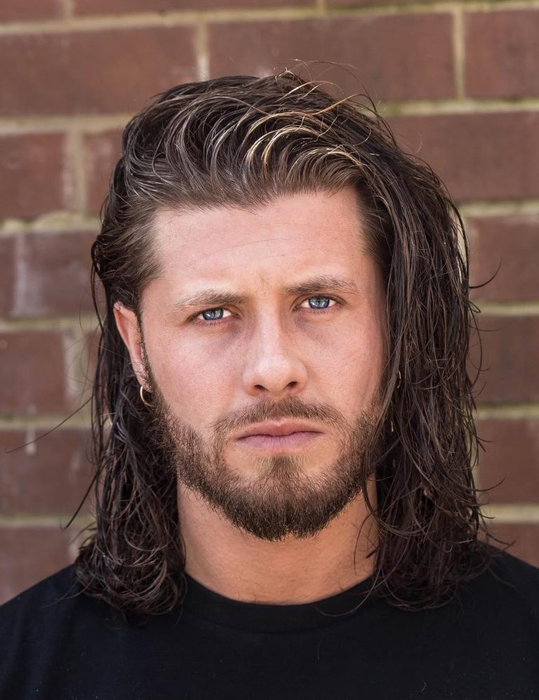 Cheveux longs + Barbe