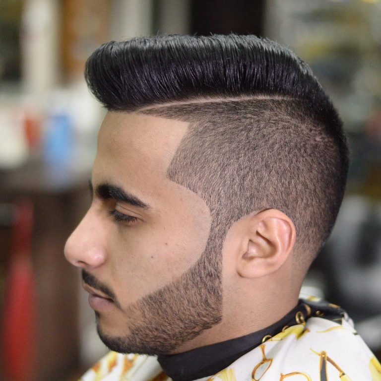 Pompadour Déconnecté + Contours