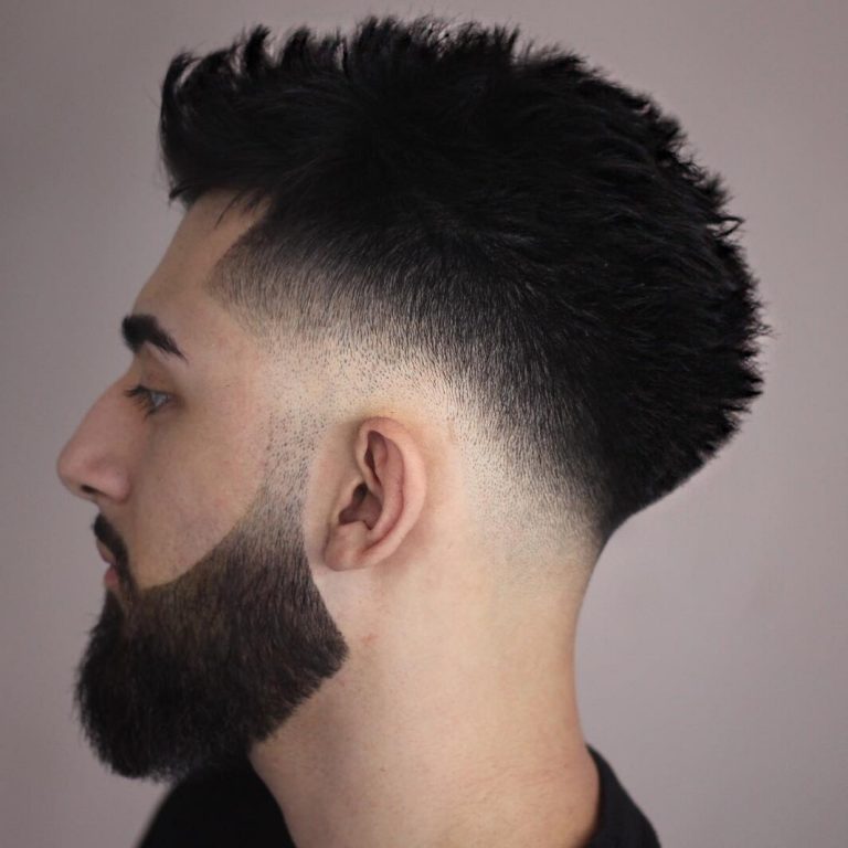 Blow Out + Barbe déconnectée