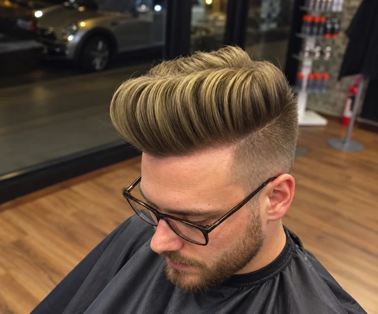 Banane blonde haute et arrondie