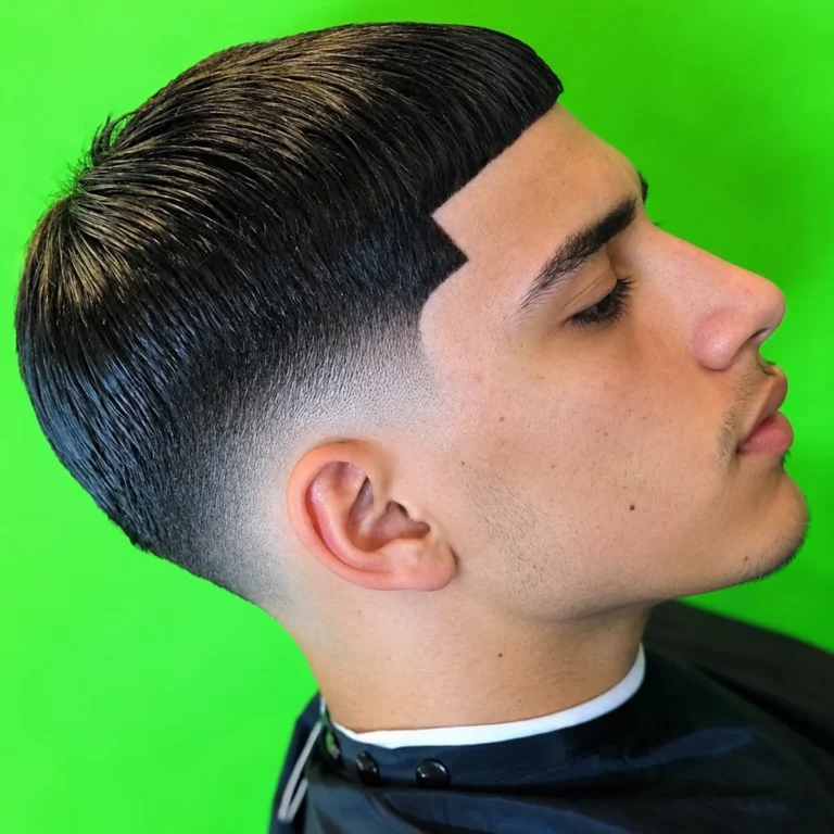 Buzz cut + Contours + Dégradé bas