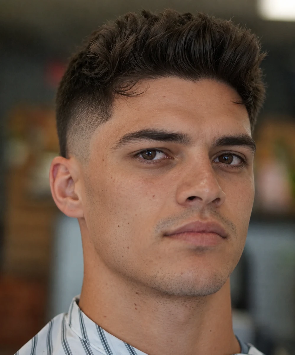 Quiff + Dégradé